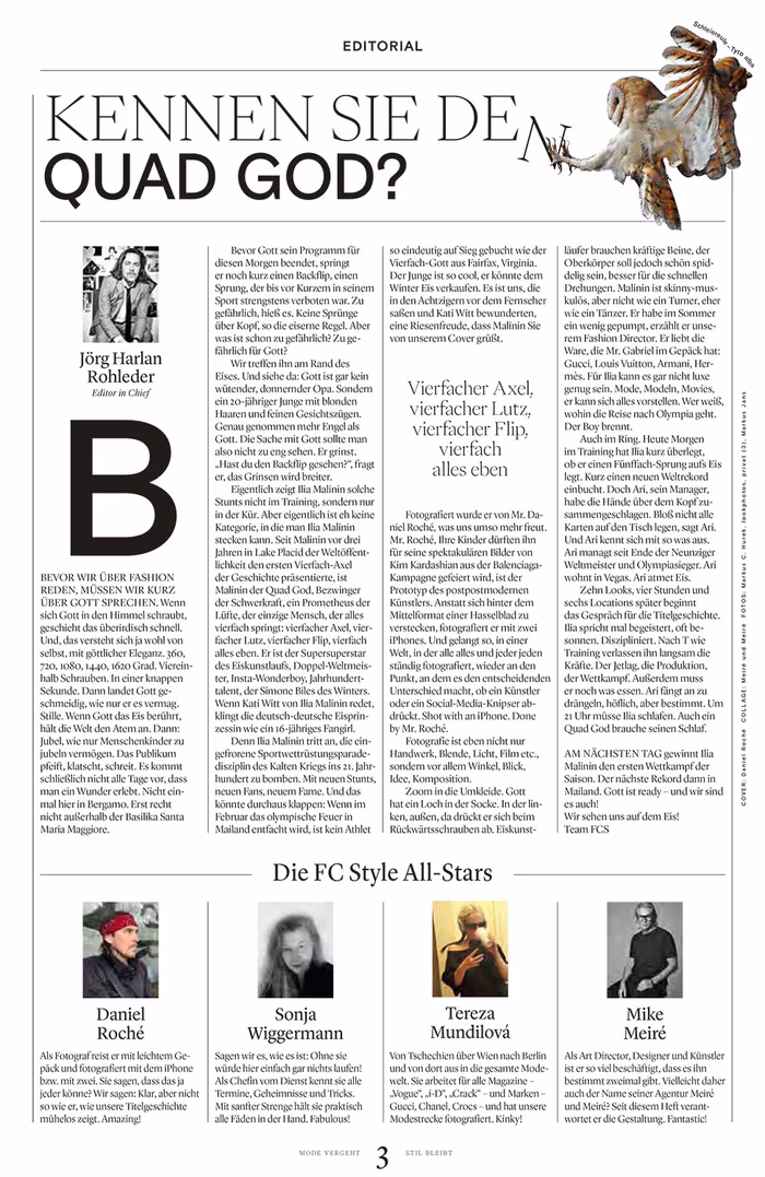 Focus Style Magazine. High Fashion and High Class Journalism