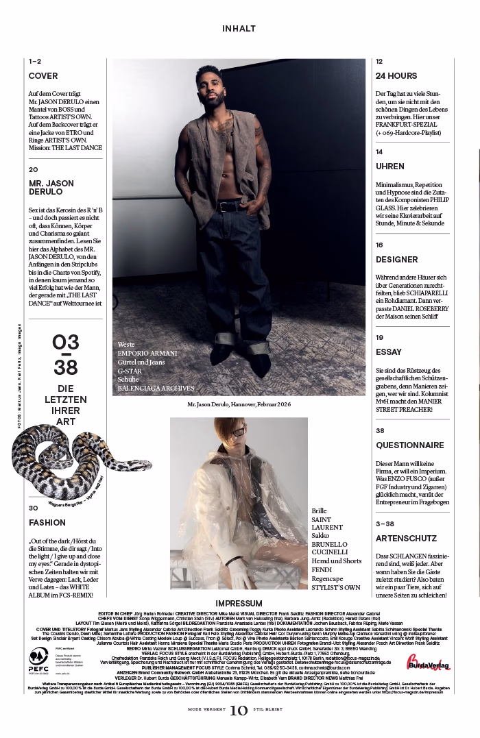 Focus Style Magazine. High Fashion and High Class Journalism