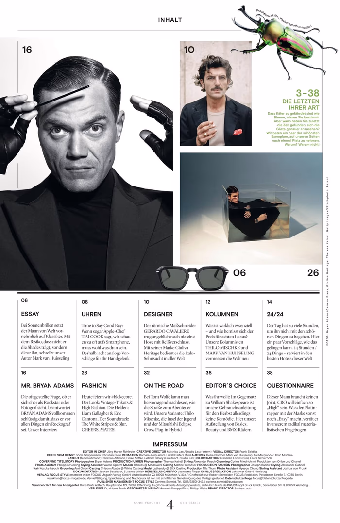 Focus Style Magazine. High Fashion and High Class Journalism