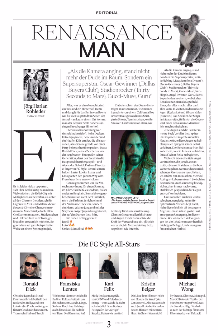 Focus Style Magazine. High Fashion and High Class Journalism