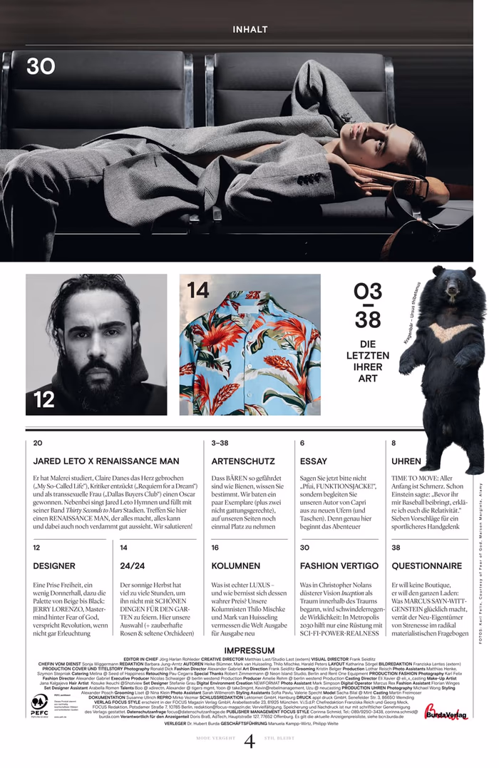 Focus Style Magazine. High Fashion and High Class Journalism