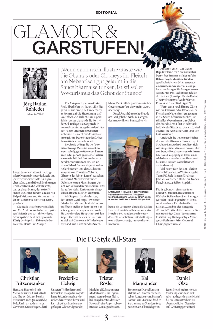 Focus Style Magazine. High Fashion and High Class Journalism